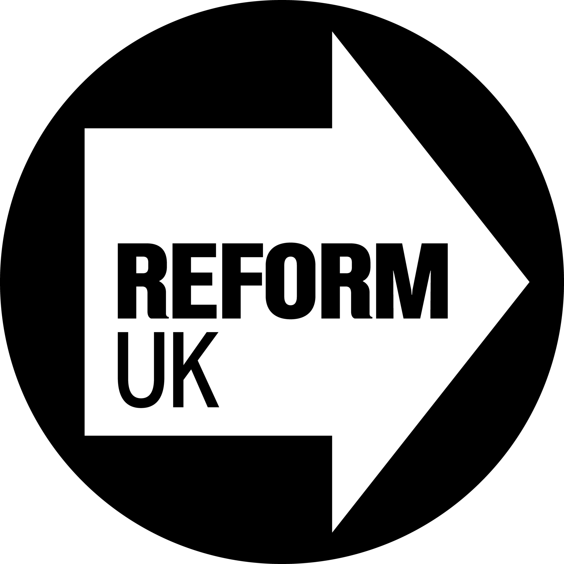 Reform UK party logo